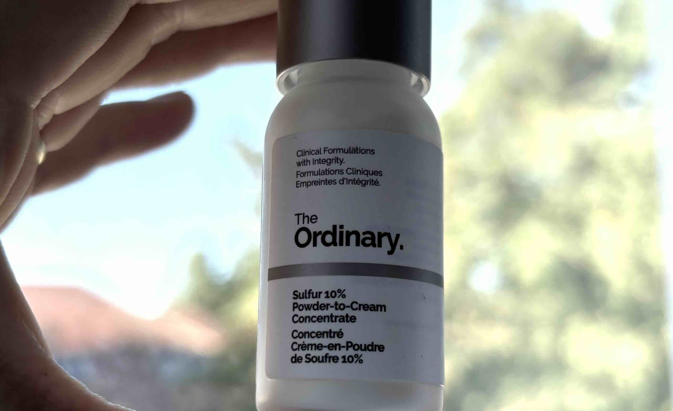 The Ordinary 10% Sulfur empfehlung